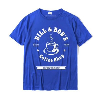 Bill & Bob’s Coffee Shop Recovery Tee