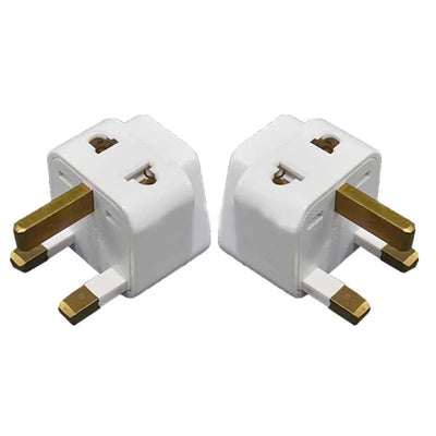 Universal 2-in-1 UK Plug Adapter