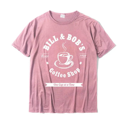 Bill & Bob’s Coffee Shop Recovery Tee