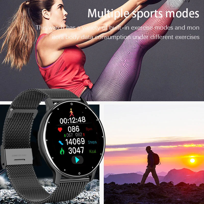 LIGE 2025 Ladies Fitness Smartwatch