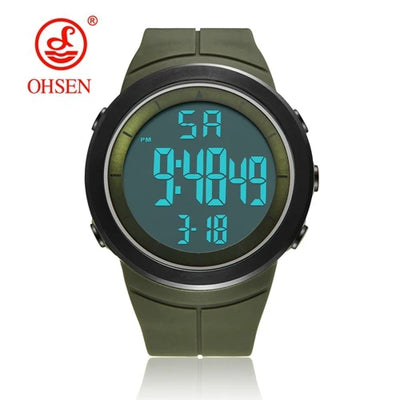Men’s Tactical Waterproof Digital Watch