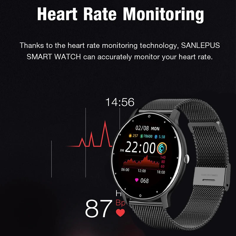 LIGE 2025 Ladies Fitness Smartwatch