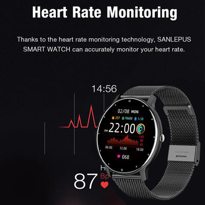 LIGE 2025 Ladies Fitness Smartwatch