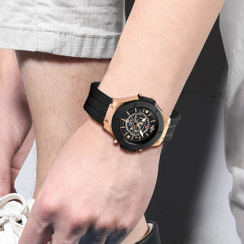 2023 Luxury Sports Silicone Watch
