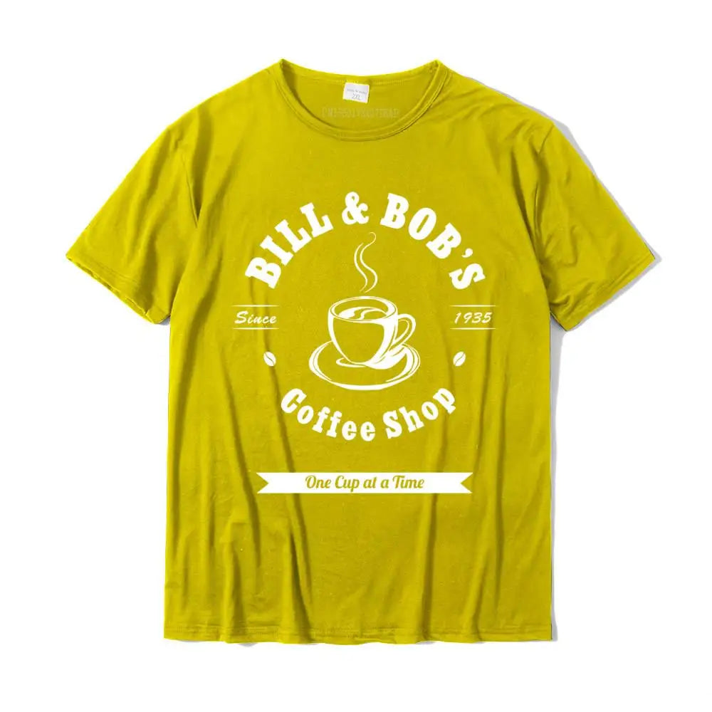 Bill & Bob’s Coffee Shop Recovery Tee