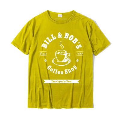 Bill & Bob’s Coffee Shop Recovery Tee