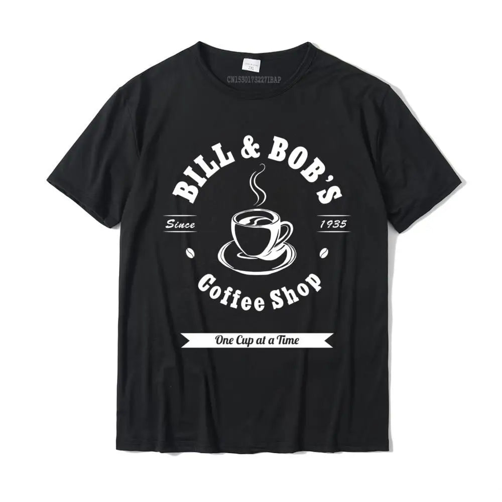 Bill & Bob’s Coffee Shop Recovery Tee