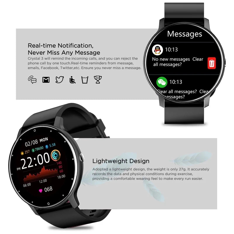 LIGE 2025 Waterproof Smartwatch