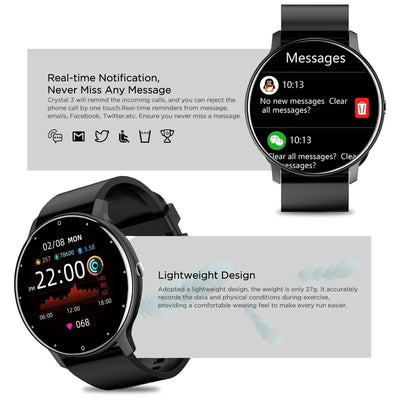 LIGE 2025 Waterproof Smartwatch