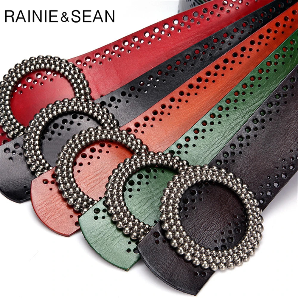 RAINIE SEAN Blackish Green Belt