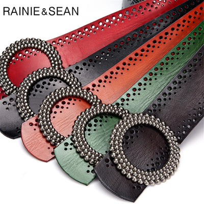 RAINIE SEAN Blackish Green Belt
