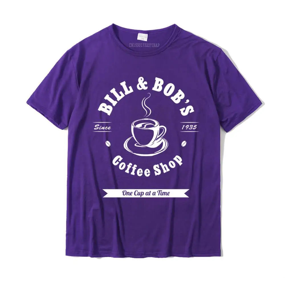Bill & Bob’s Coffee Shop Recovery Tee