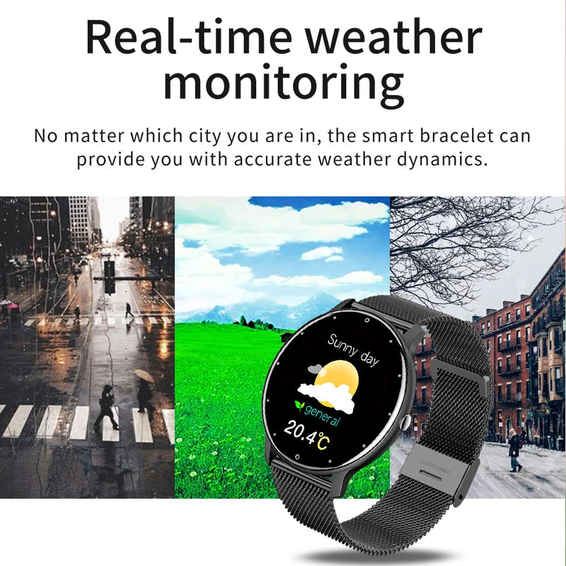 LIGE 2025 Ladies Fitness Smartwatch