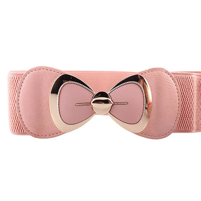 Women’s PU Elastic Waistband Belt