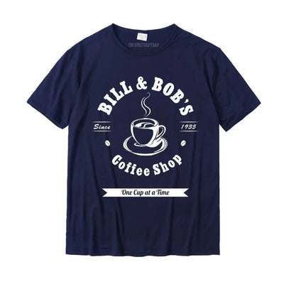 Bill & Bob’s Coffee Shop Recovery Tee