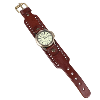 Retro Roman Numeral Quartz Watch