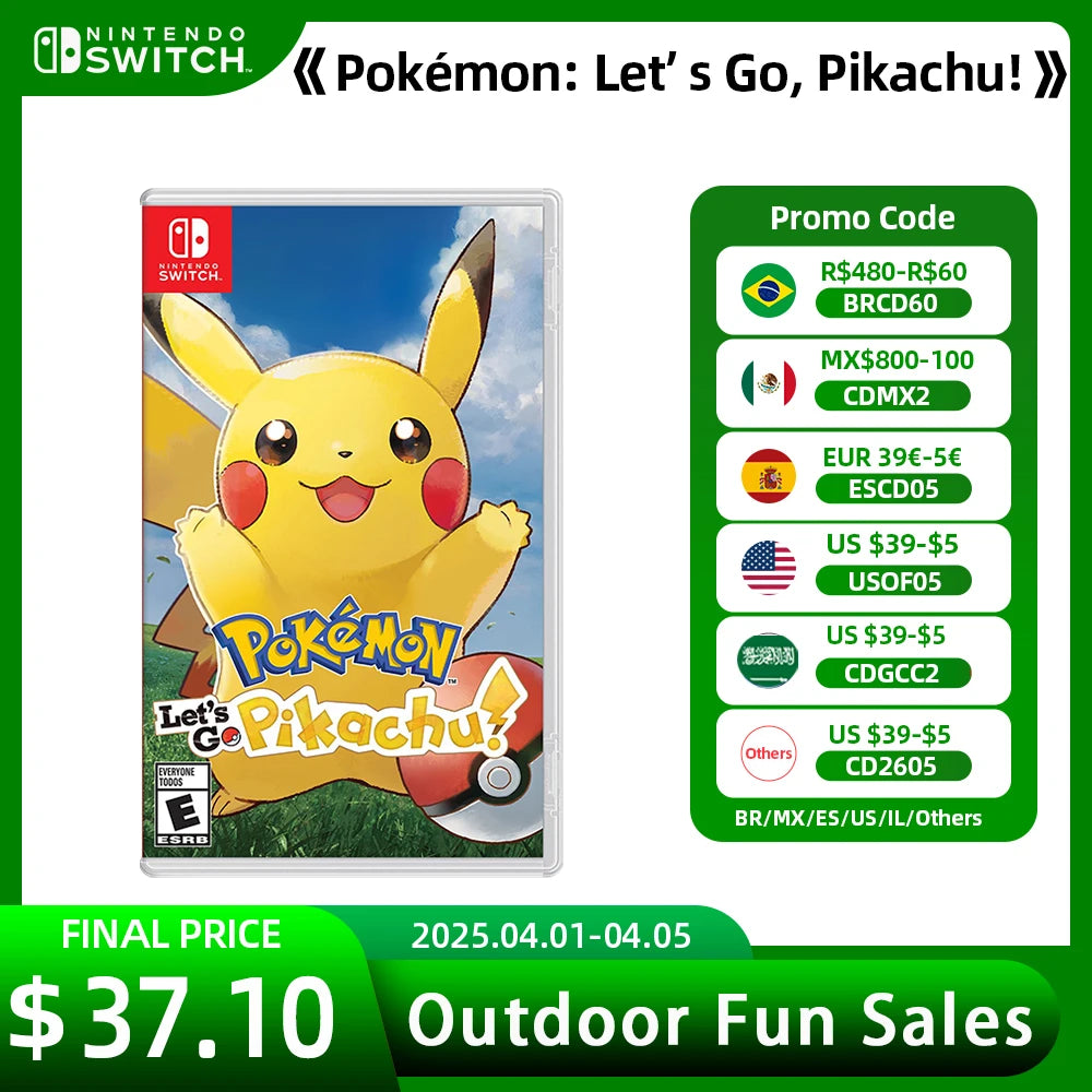 Pikachu Switch Game Deal