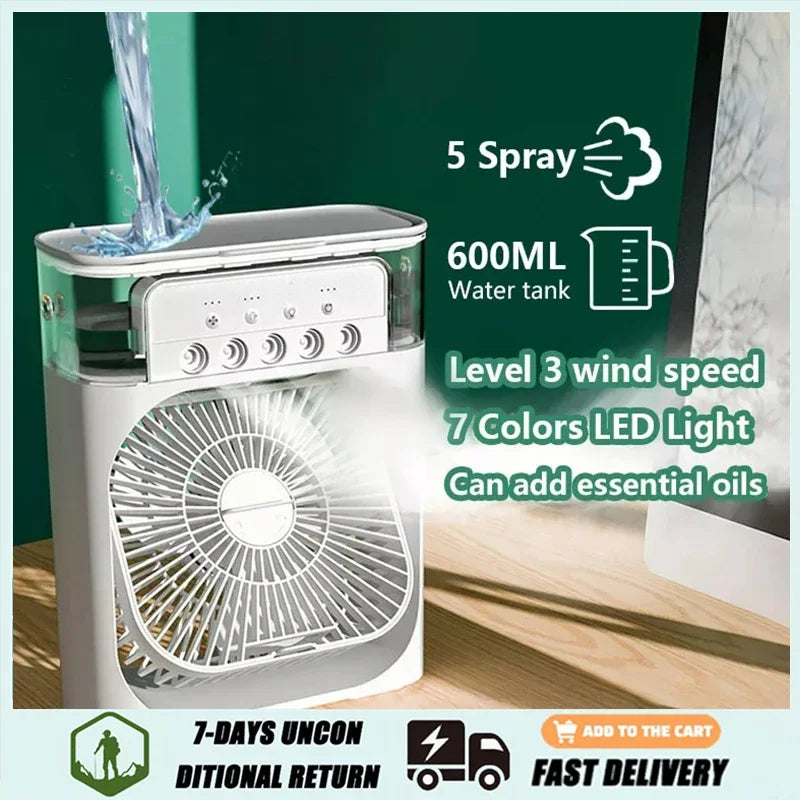 3-in-1 USB Air Cooler Fan