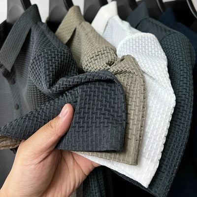 Men’s Summer Ice Silk Polo Shirt