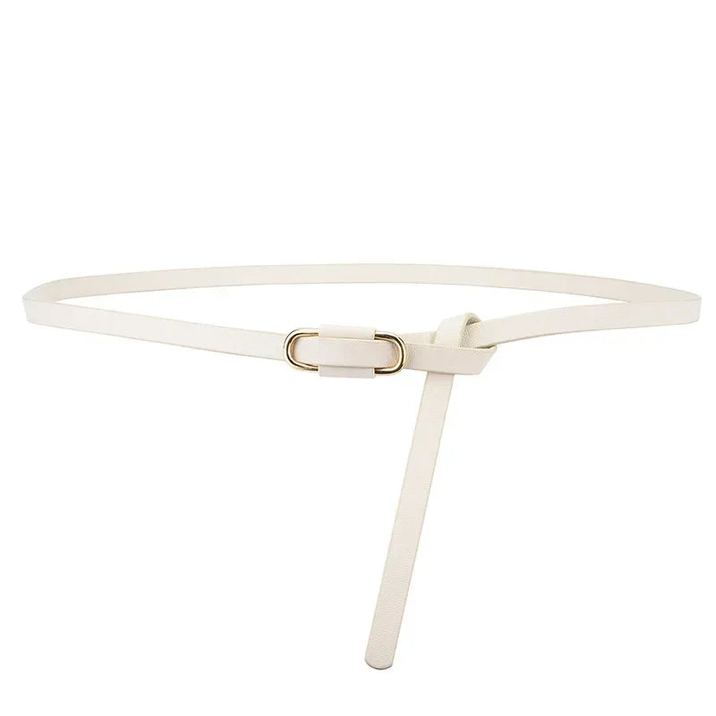 Ultra‑Thin PU Waist Belt