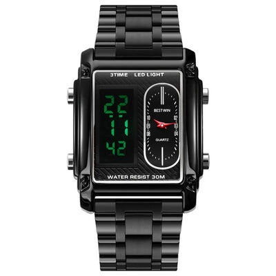 Luxury Gold Square Men’s Watch