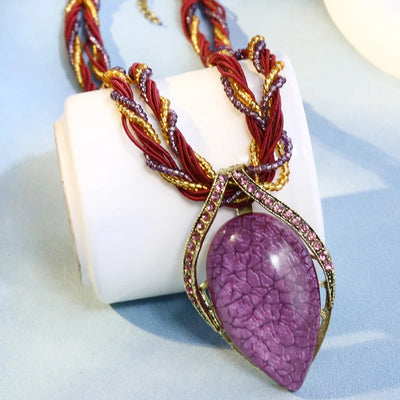 Bohemian Multilayer Beaded Necklace