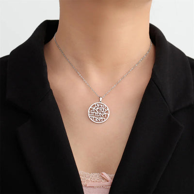 Hebrew Ethnic Pendant Necklace Jewelry