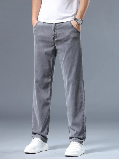 Men’s Thin Straight Jeans