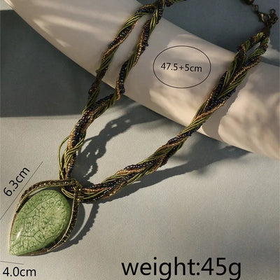 Bohemian Multilayer Beaded Necklace