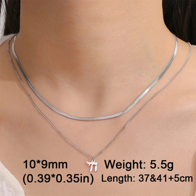 Hebrew Chai Symbol Necklace