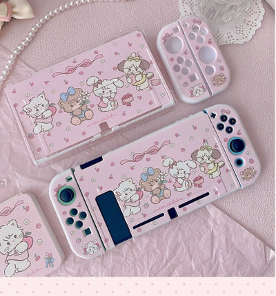 Pink Protective Switch Case