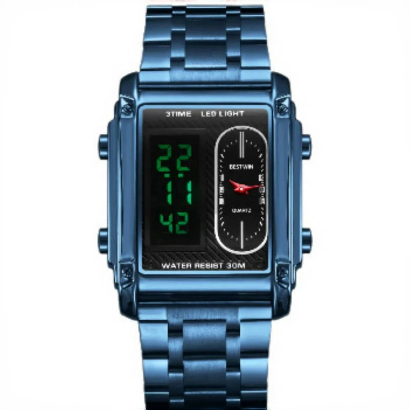 Luxury Gold Square Men’s Watch