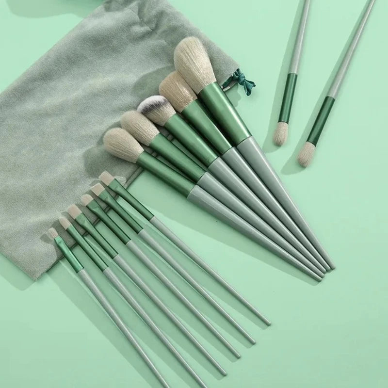 13pcs Makeup Brush Set with Bag