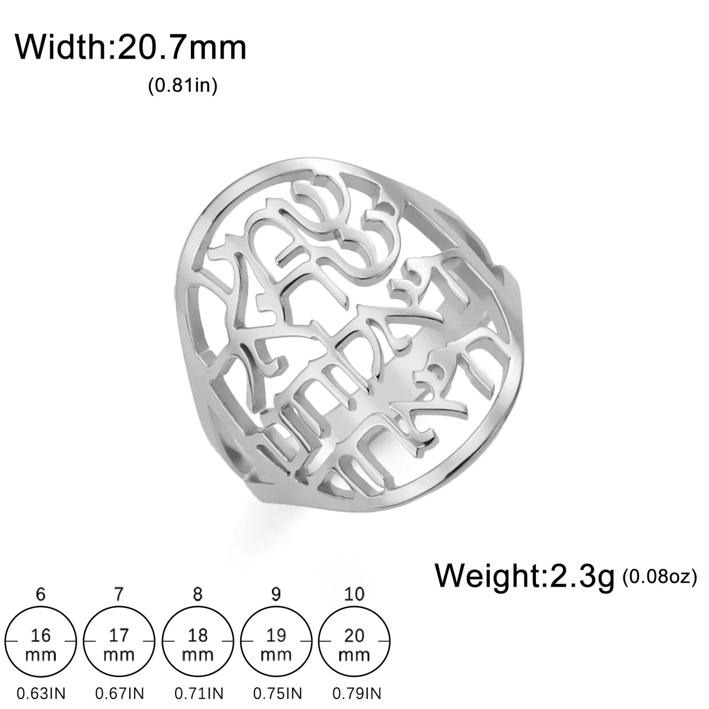 Star of David Kabbalah Ring
