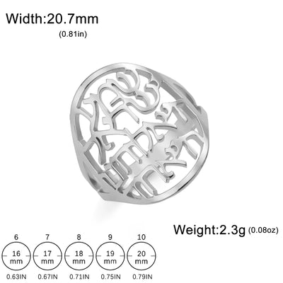 Star of David Kabbalah Ring