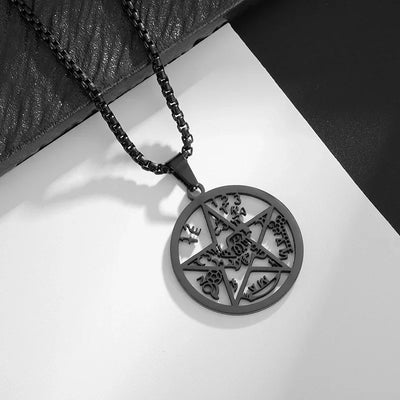 Star of David Heart Pendant