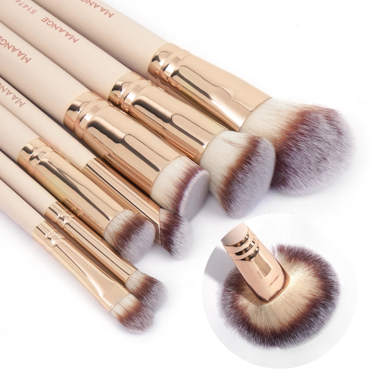 MAANGE 7pcs Makeup Brush Set