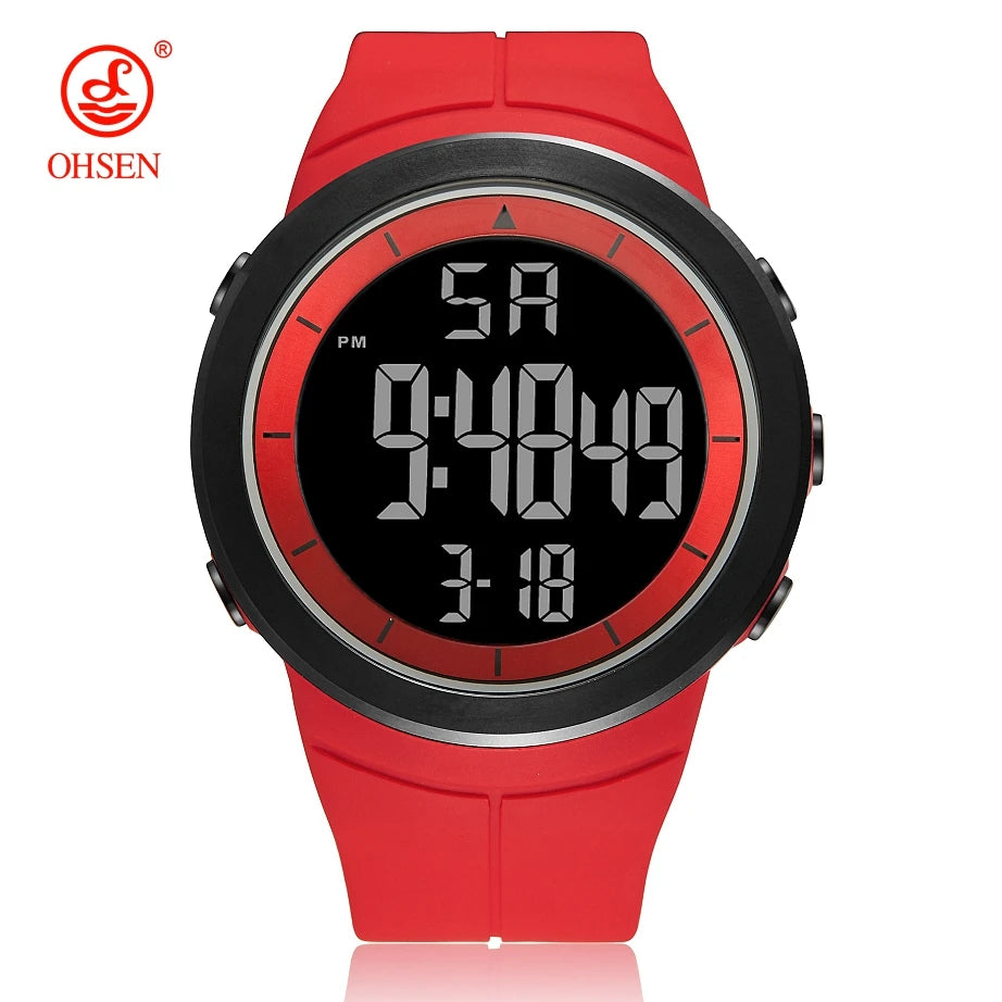 Men’s Tactical Waterproof Digital Watch