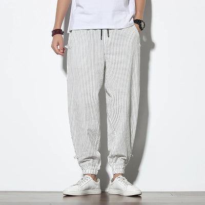 Men’s Striped Harem Pants