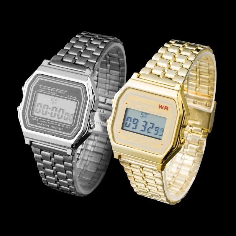 F91W LED Steel Digital Watch
