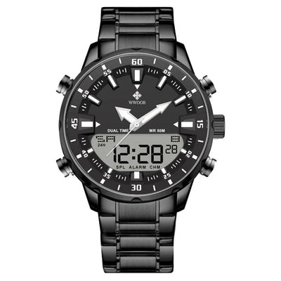 WWOOR Luxury LED Sports Watch