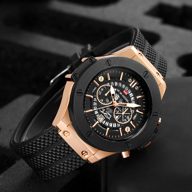 2023 Luxury Sports Silicone Watch