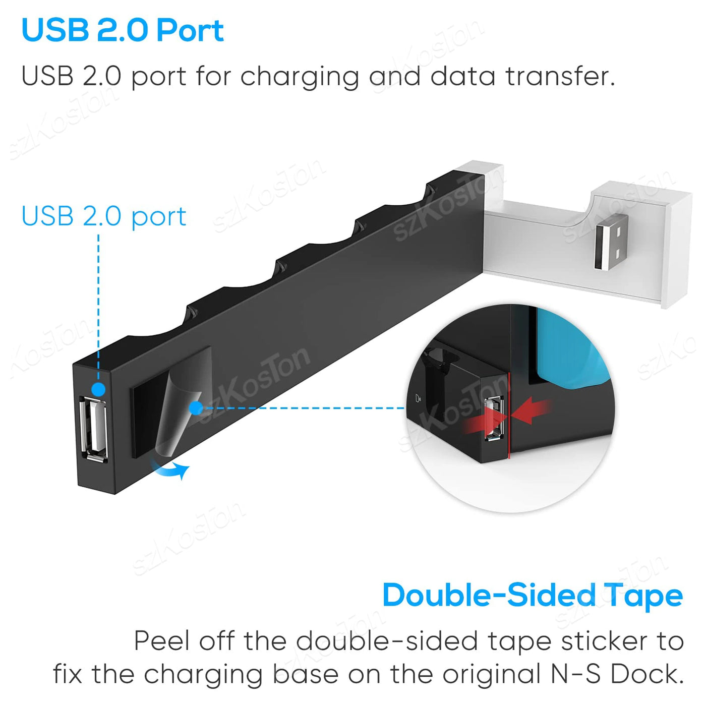 Switch OLED Controller Charger