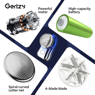 Rechargeable Portable Mini Shaver