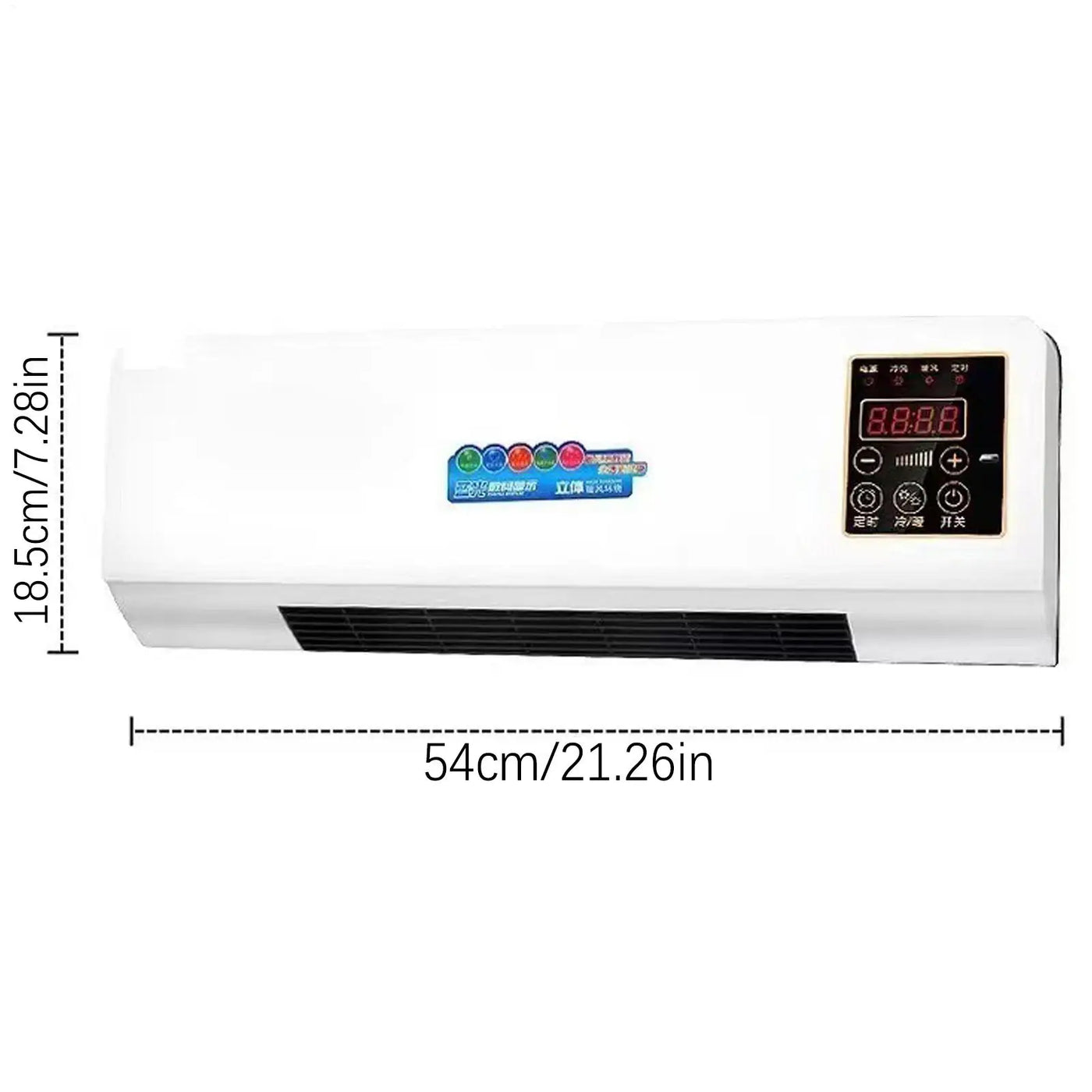 2-in-1 Wall AC & Heater