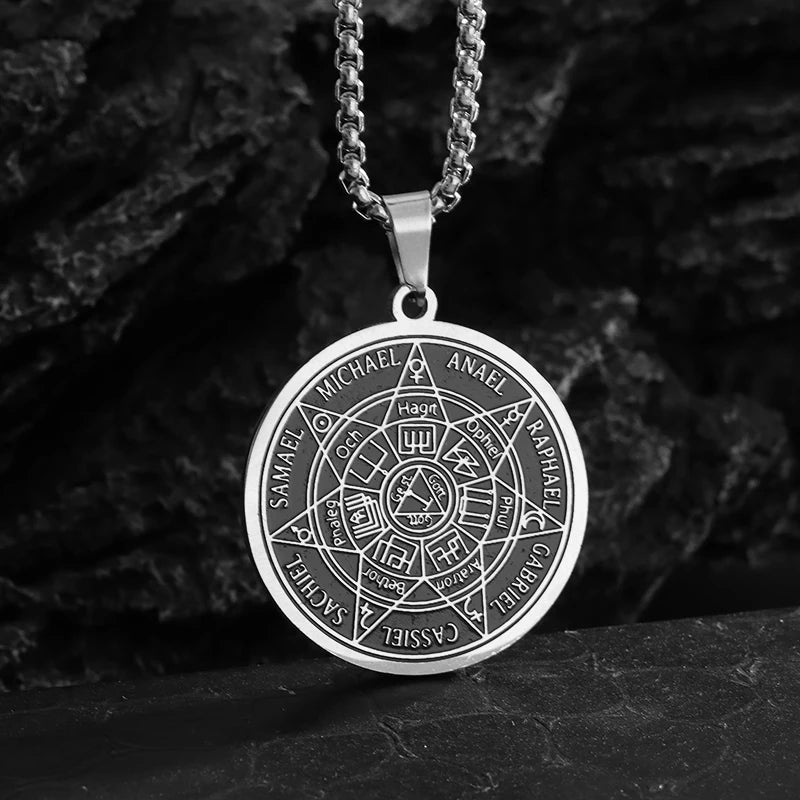 Star of David Heart Pendant