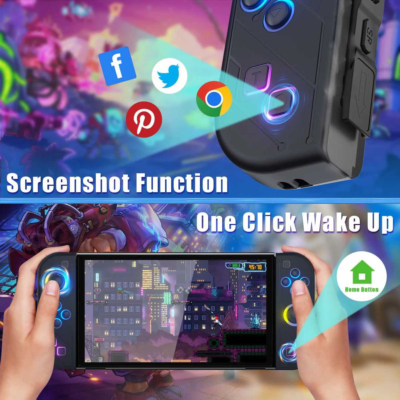 RGB LED Switch Joypad