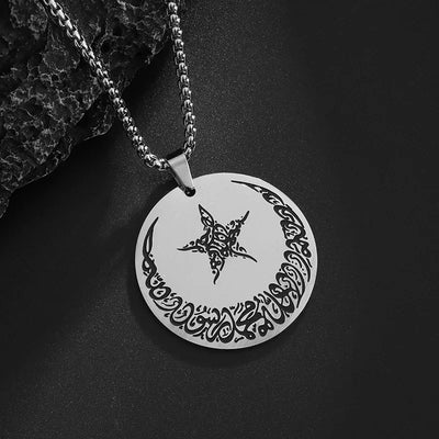 Star of David Heart Pendant