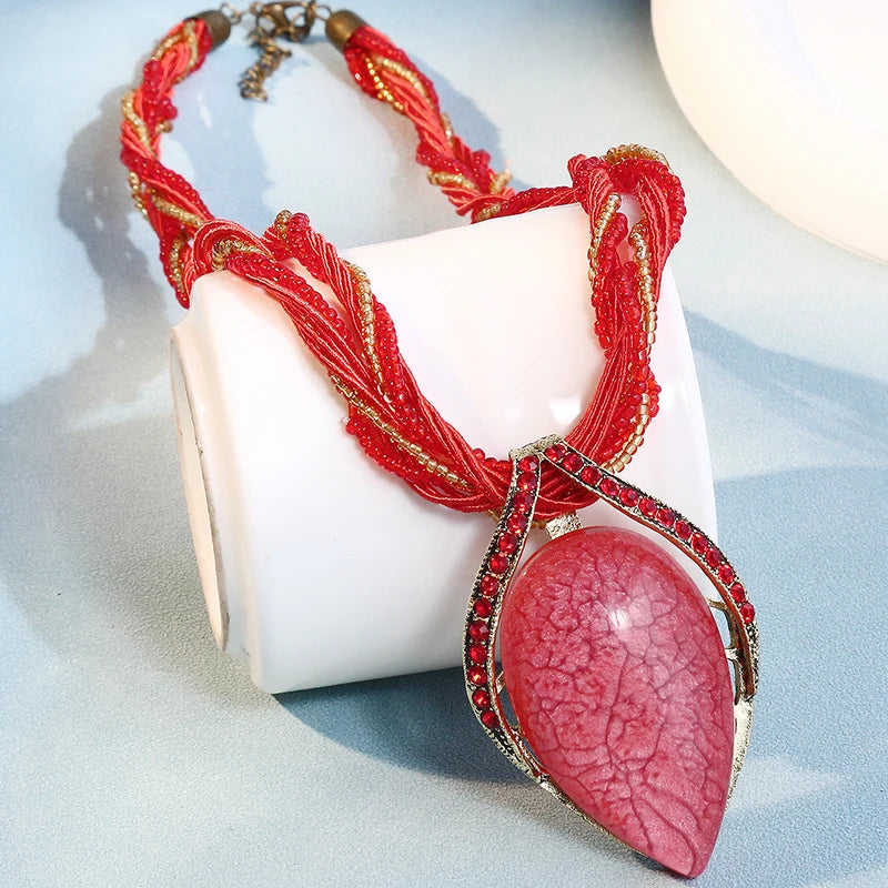 Bohemian Multilayer Beaded Necklace