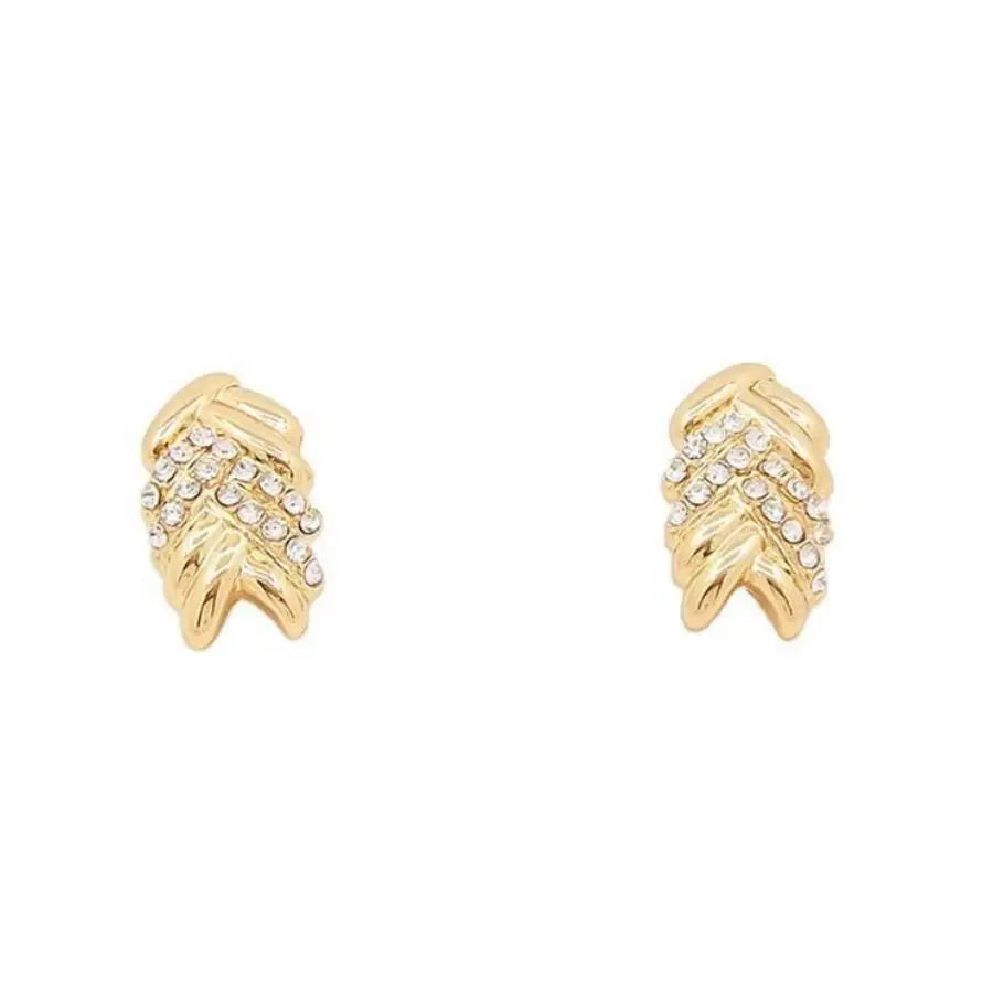 18K Gold Crystal Jewelry Set